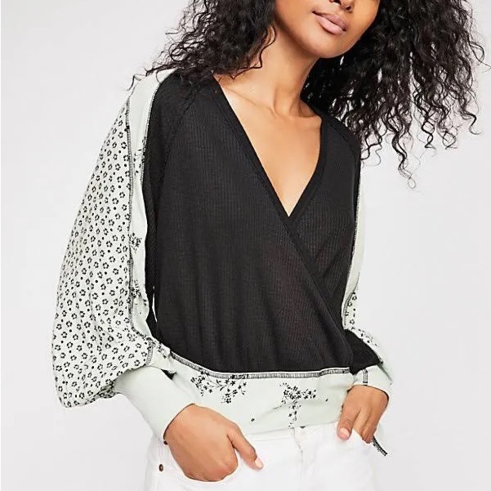 Free People Auxton Thermal Wrap Top - Picture 2 of 5